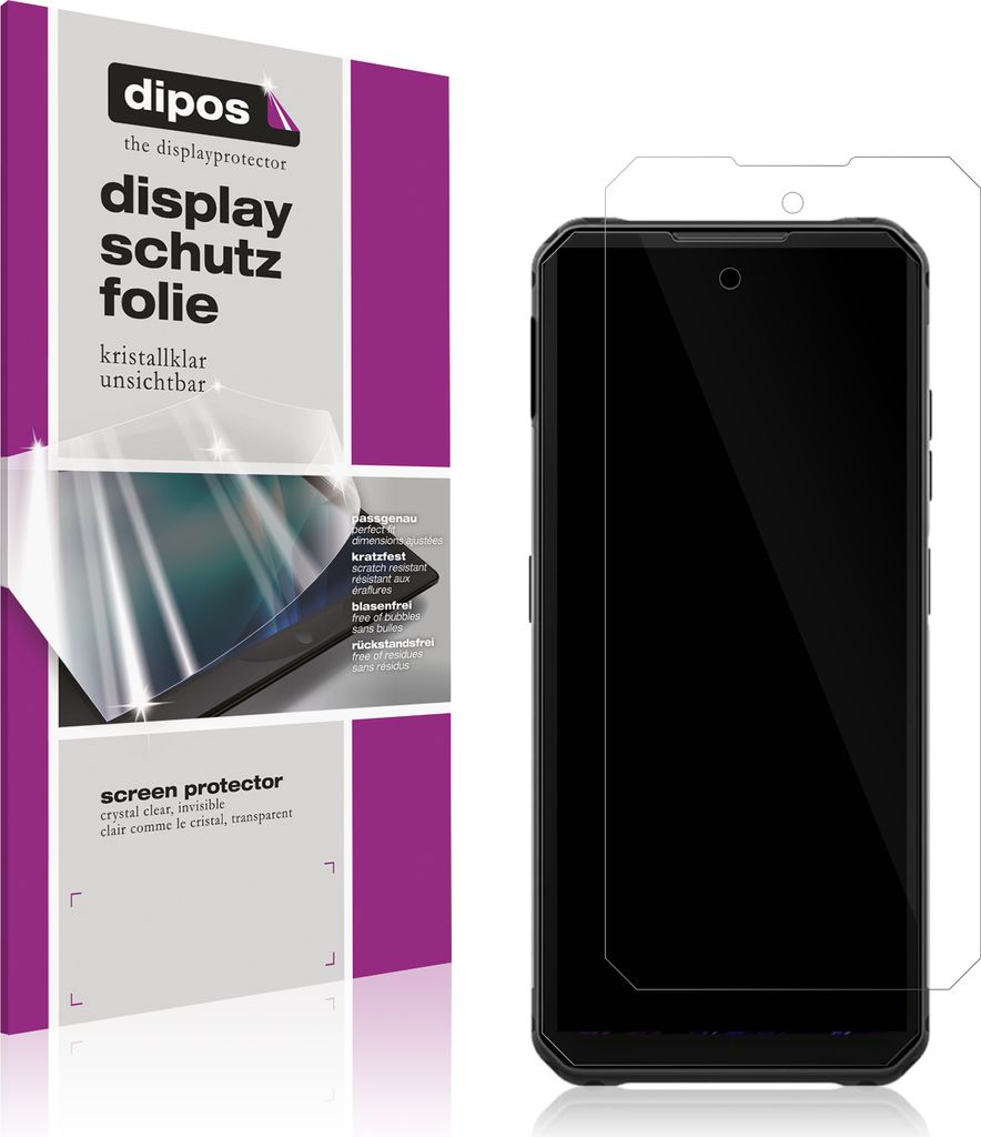 4x Schutzfolie für iiiF150 B3 Pro klar Displayschutzfolie Folie Display Schutz dipos