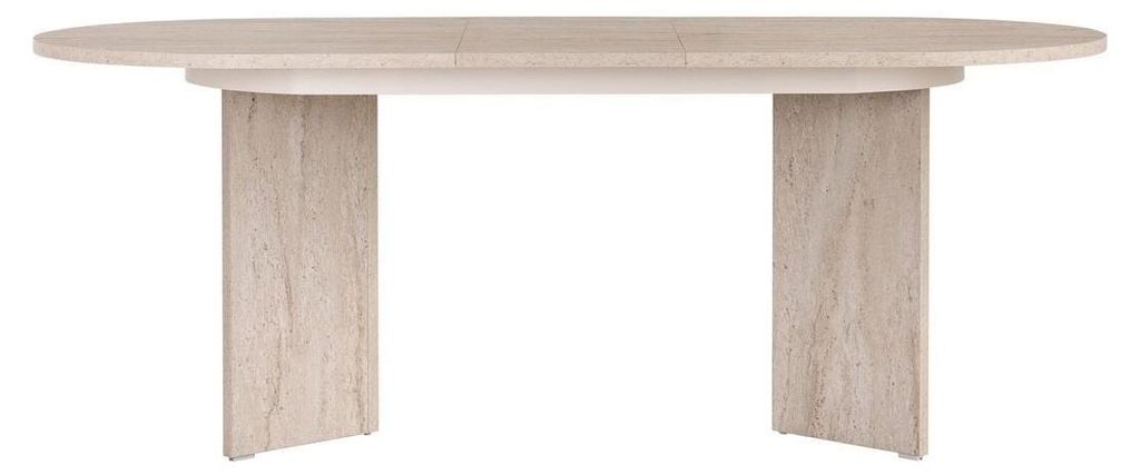 CALICOSY - Table à manger extensible ovale de 160 à 200 cm Image du produit 