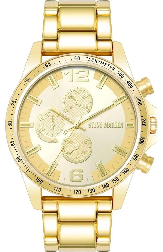 Horloge analogique SM-9101CHGP idéale pour décorer un bureau ou salon