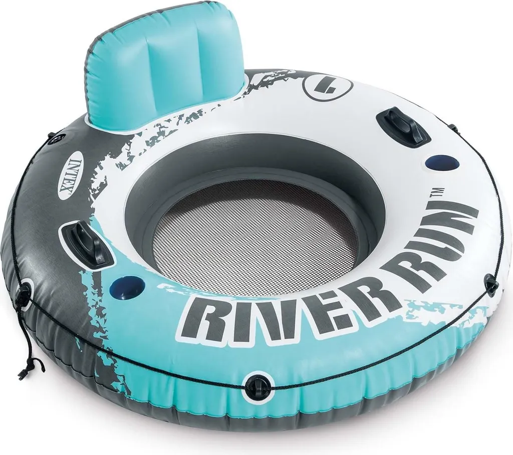 Bouée River Run 135 cm avec Dossier et Porte-Gobelets - Intex 56825