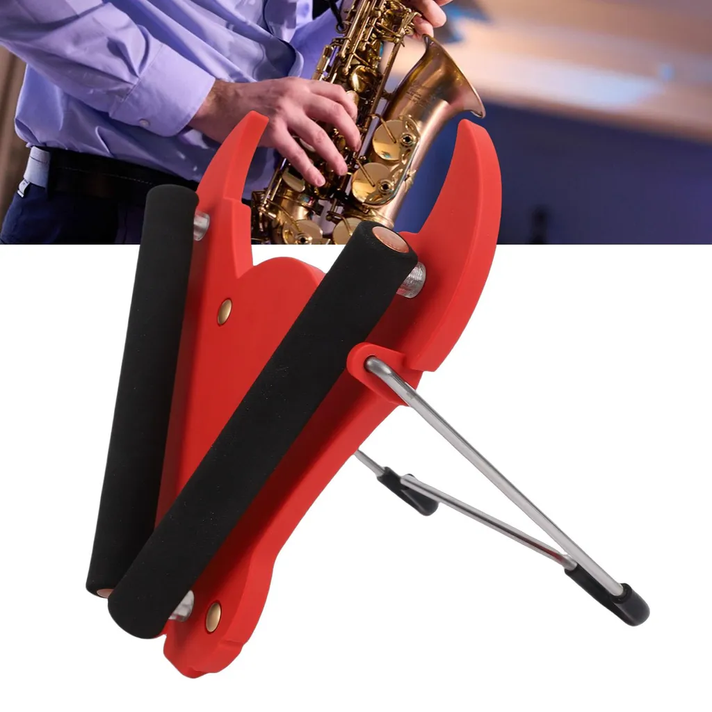 Support Saxophone pour Studio et Exposition avec Sac de Transport - 12