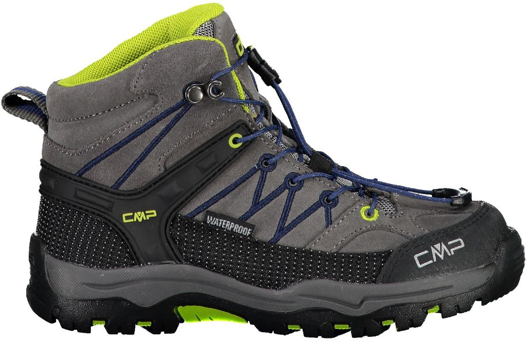 CMP Rigel Mid Waterproof Leder Kinder Trekking Schuhe mit Produktbild 