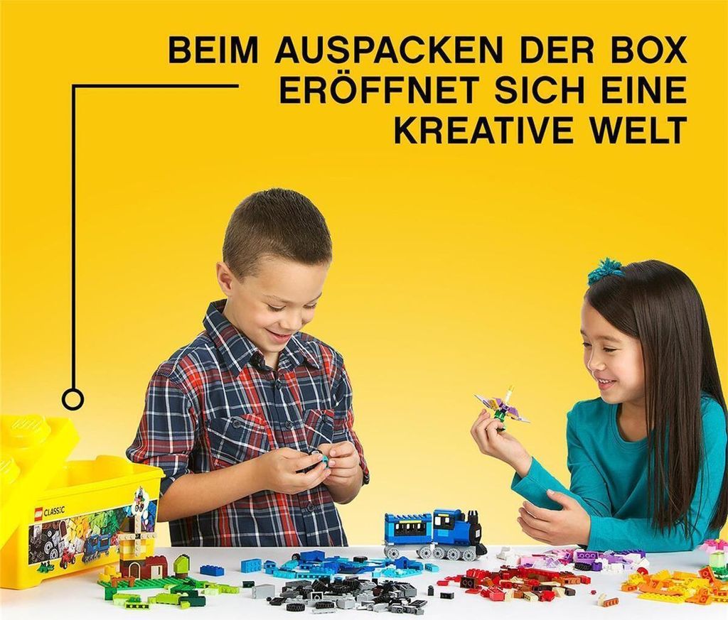 LEGO® 10696 - Średnie pudełko klocków Classic (484 Zdjęcie produktu 17