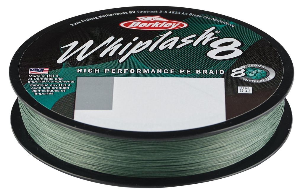 Berkley Whiplash 8 300 M Geflochtene Schnur Durchsichtig 0.250 mm Durchsichtig 0.250 mm