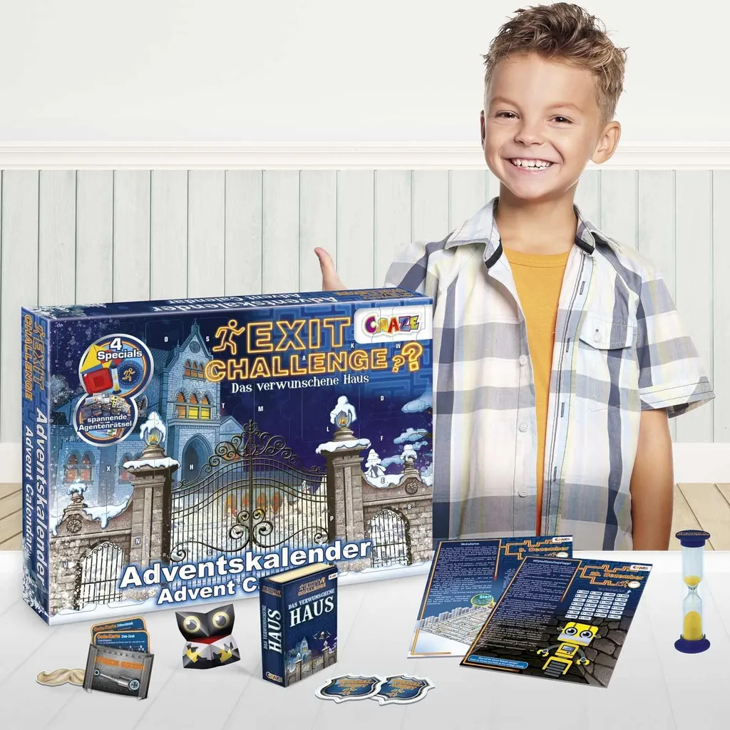 Exit Challenge Enfant Calendrier de l'Avent - 24 Jours de Défis Logiques - 5