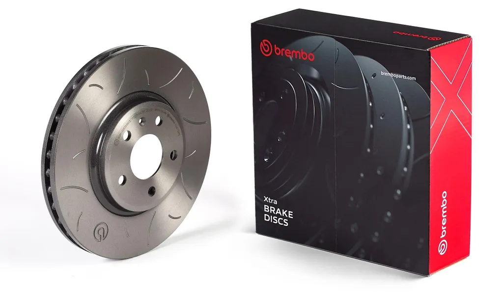 Disque de frein avant Brembo 09.A758.1S pour Audi A4 Avant B8 320mm