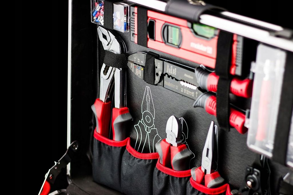 Meister Werkzeugtrolley 156-teilig - Werkzeug-Set - Mit Produktbild 7