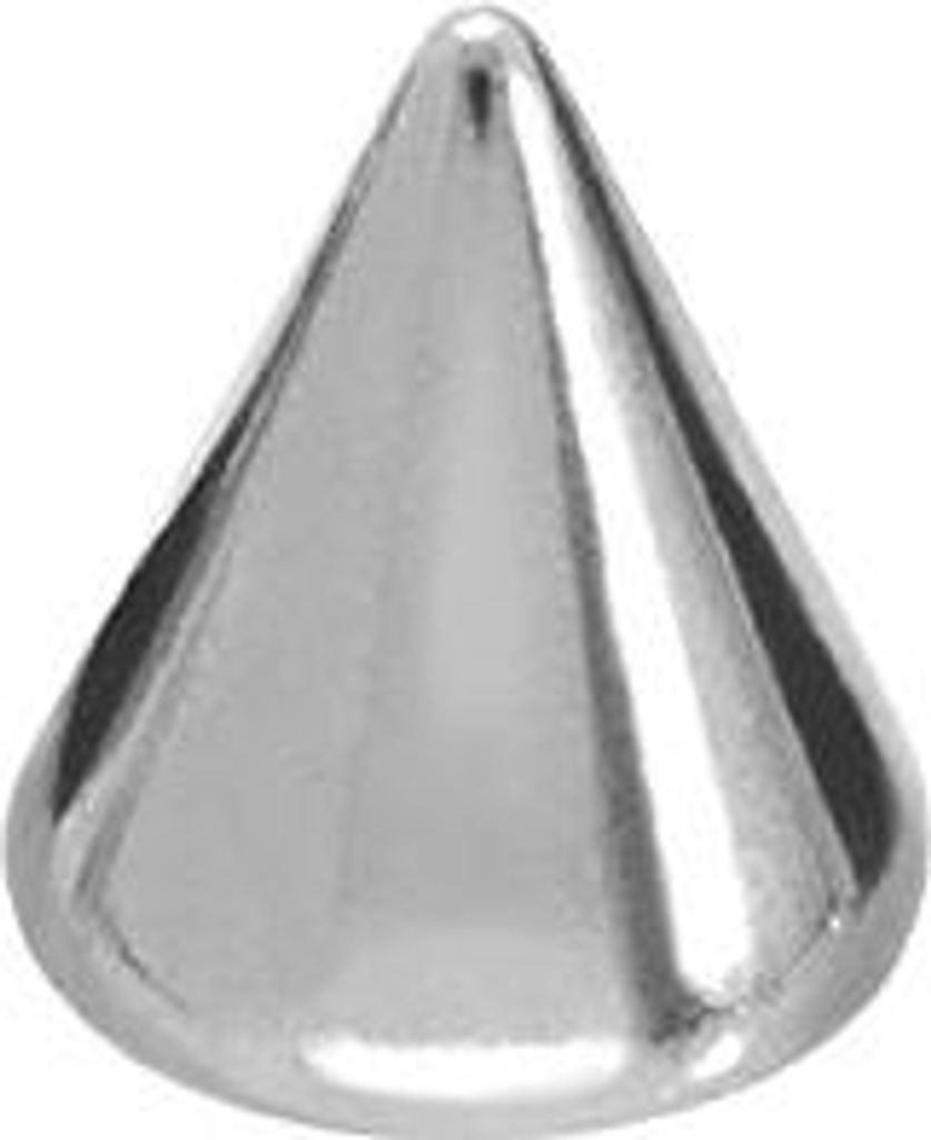 Chirurgenstahl Schraubspitze Silber Gewinde: 1,6mm | Spitze: 4mm