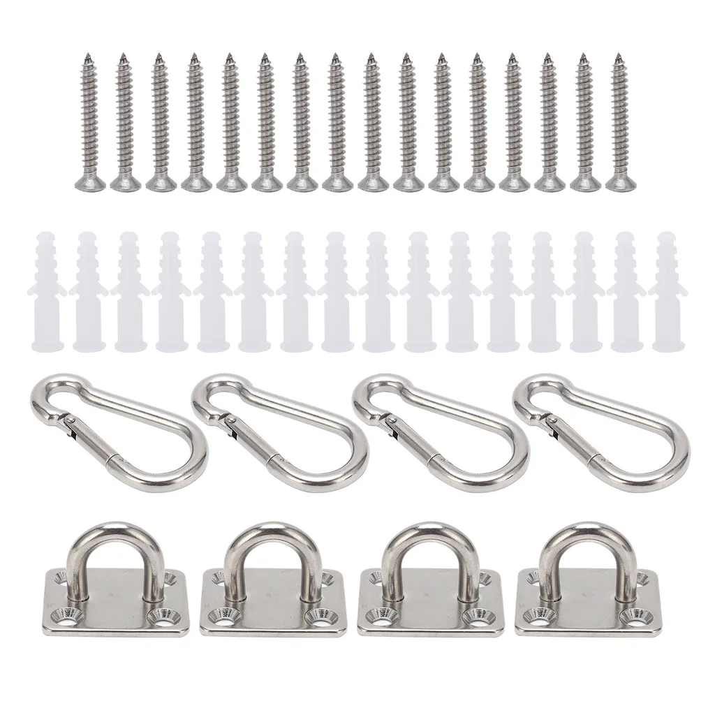 Kit Appendere Amaca e Poltrona Sospesa | Ganci Altalena Silenziosi 450kg - 5