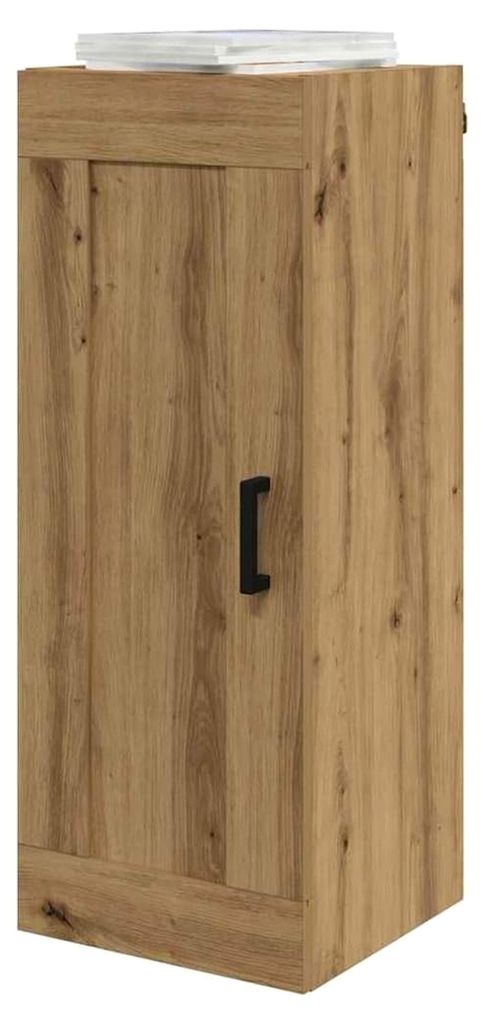 Hängeschrank für Badezimmer, Hängeschrank, Eiche, handgefertigt, 34,5 x 34 x 90 cm