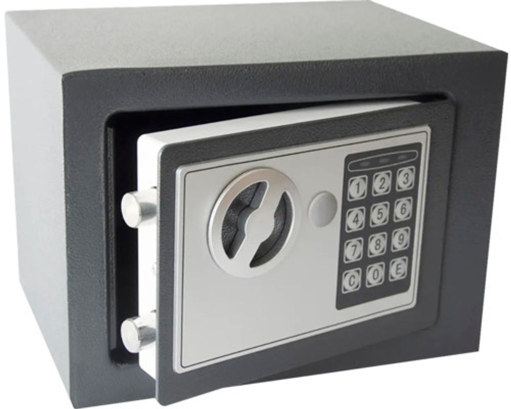 Digitale kluis, afmetingen 230x170x170 mm Productafbeelding 