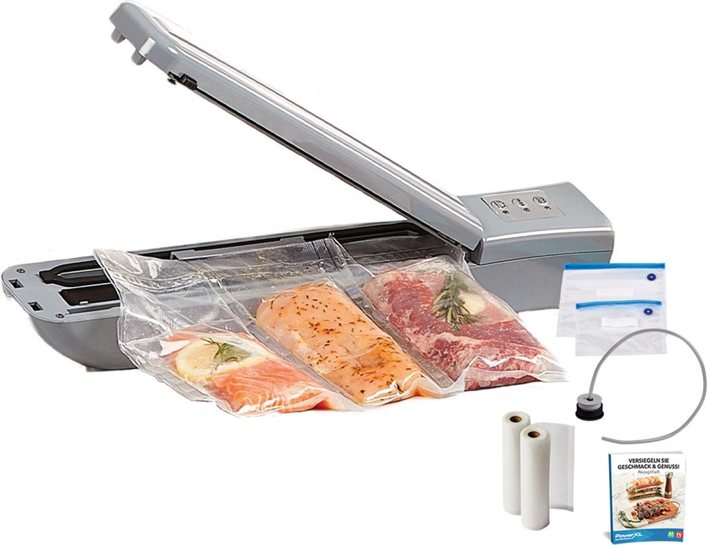 PowerXL Duo NutriSealer - Vakuumiergerät – Vakuumierer – Folienschweißgerät