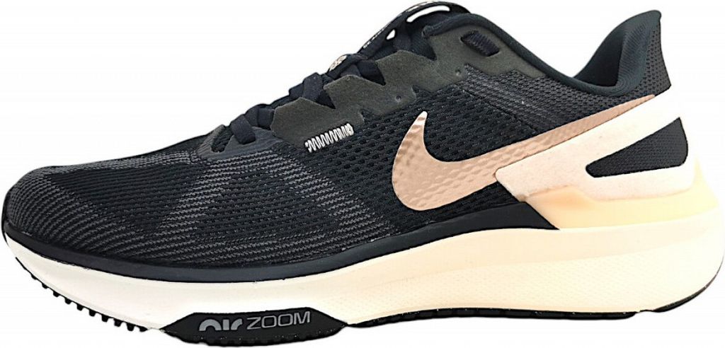 Nike Air Zoom Structure Damen Laufschuh in Schwarz, Größe 10.5