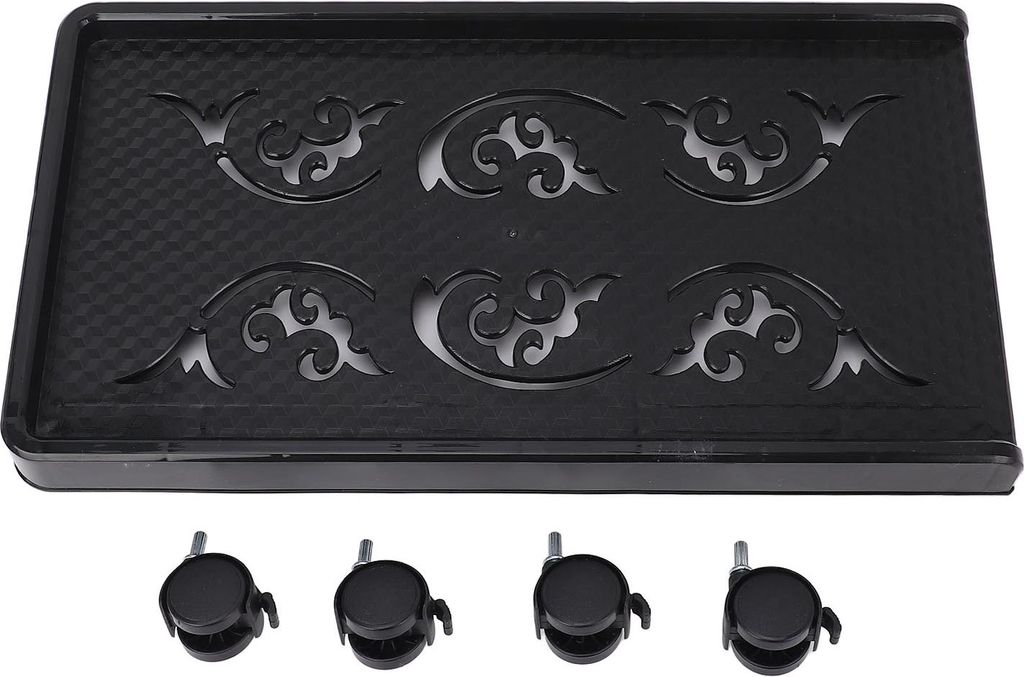 CPU-Ständer für die Untertischmontage, Computer-Tower-Halterung mit 4 Rollen, universelle PC-Erhöhung