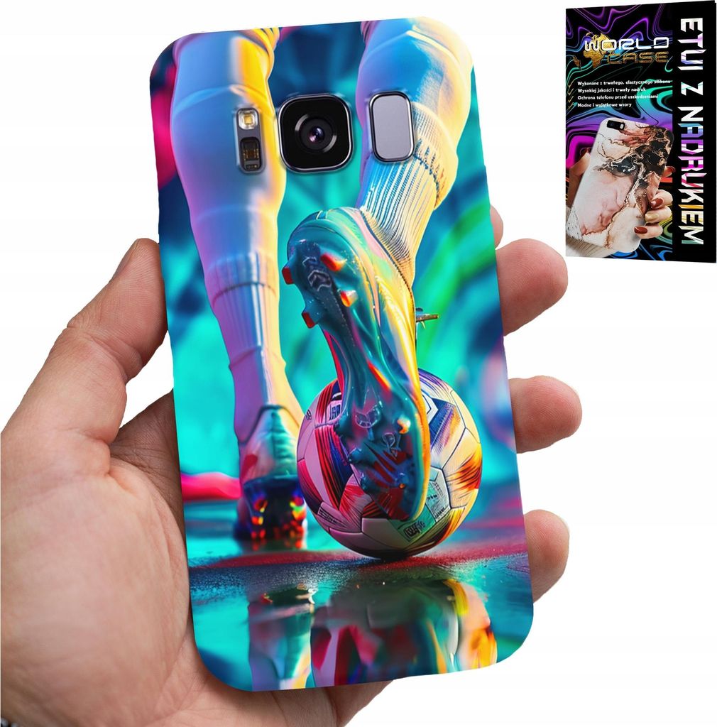 Fall Für Samsung Galaxy S8 - Fussball Fussballspieler + Folie
