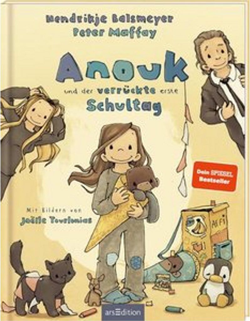 arsEdition Anouk und der verrückte erste Schultag Image du produit 