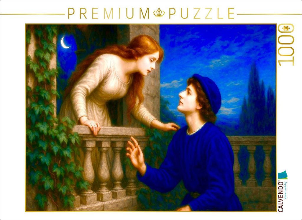 CALVENDO Puzzle Romeo und Julia | 1000 Teile Lege-Größe 64x48cm Foto-Puzzle für glückliche Stunden