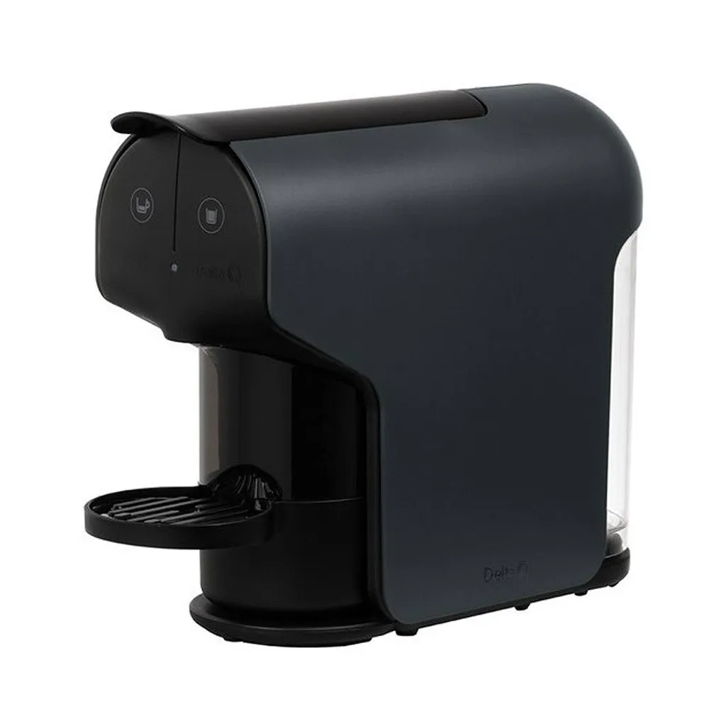 Cafetière à capsules Delta Q Quick grise : machine à expresso compacte
