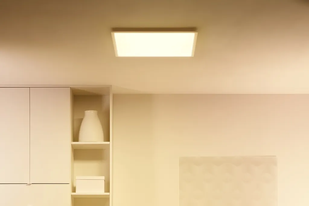 Panneau LED WiFi Carré 36W 3400lm - Plafonnier Connecté Blanc Variable - 12