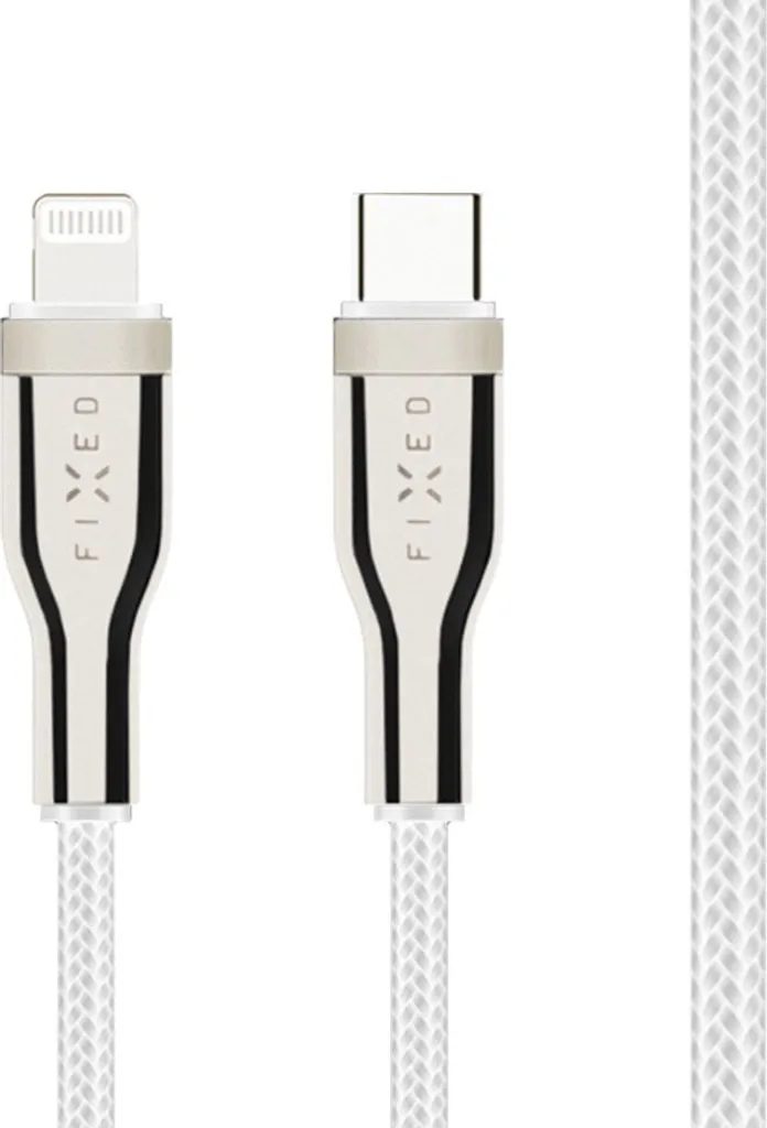 Câble de charge USB-C vers Lightning 2m en nylon pour iPhone et iPad