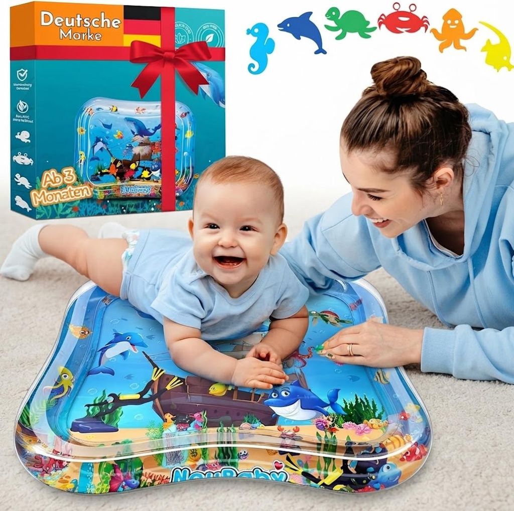 NouBaby® mata wodna dla niemowląt bez BPA zabawka 3 6 9 Zdjęcie produktu 