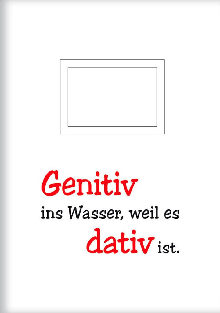 Rannenberg & Friends  "Genitiv ins Wasser"Kladde - Feine Produktbild 