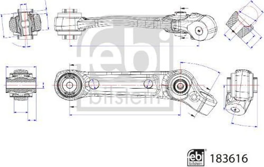 Bras de suspension pour entretien BMW G30 G32 G11 remplacement OE 183616