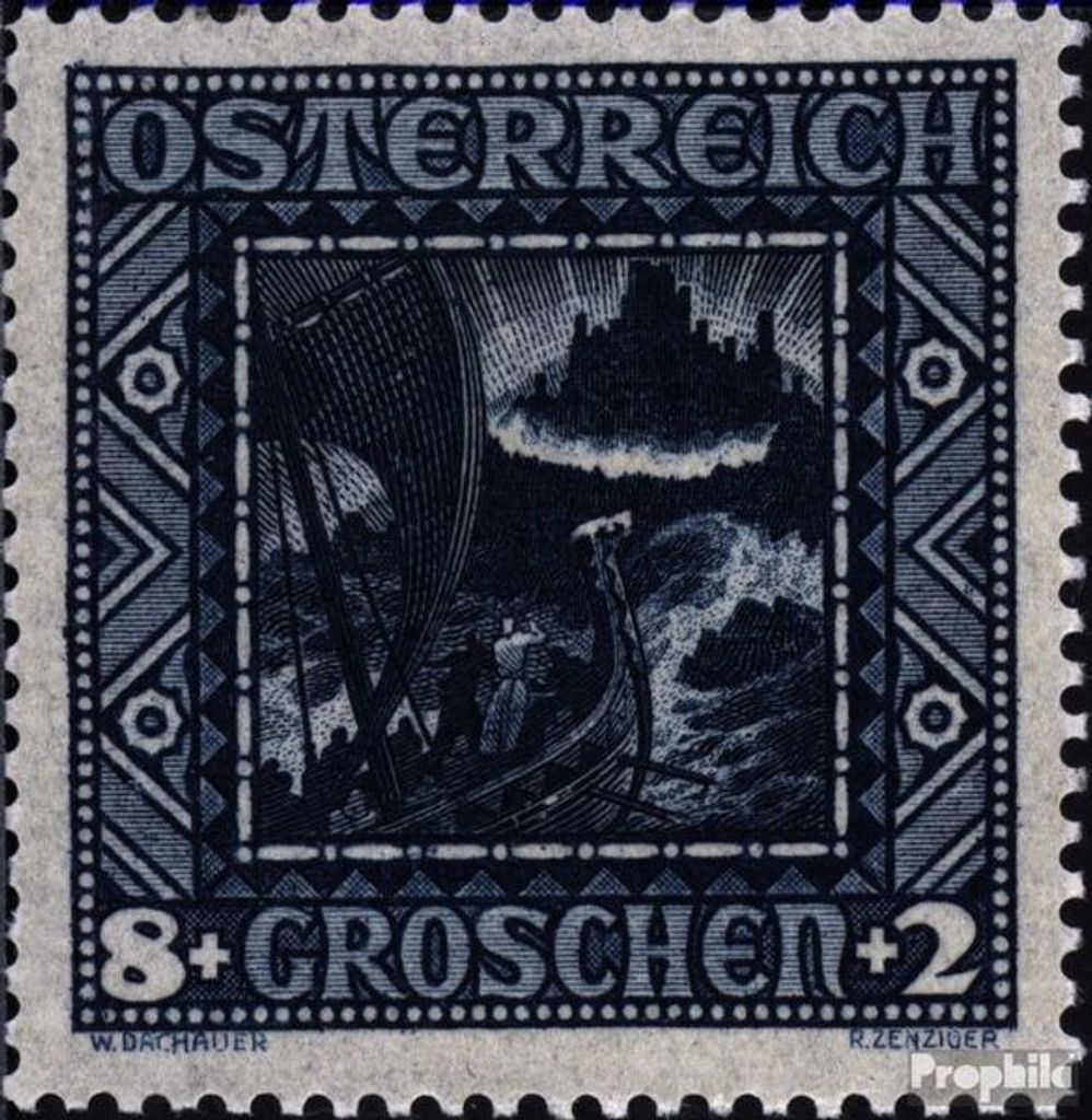 Briefmarken Österreich 1926 Mi 489I Gefälligkeitsentwertung gestempelt Nibelungen