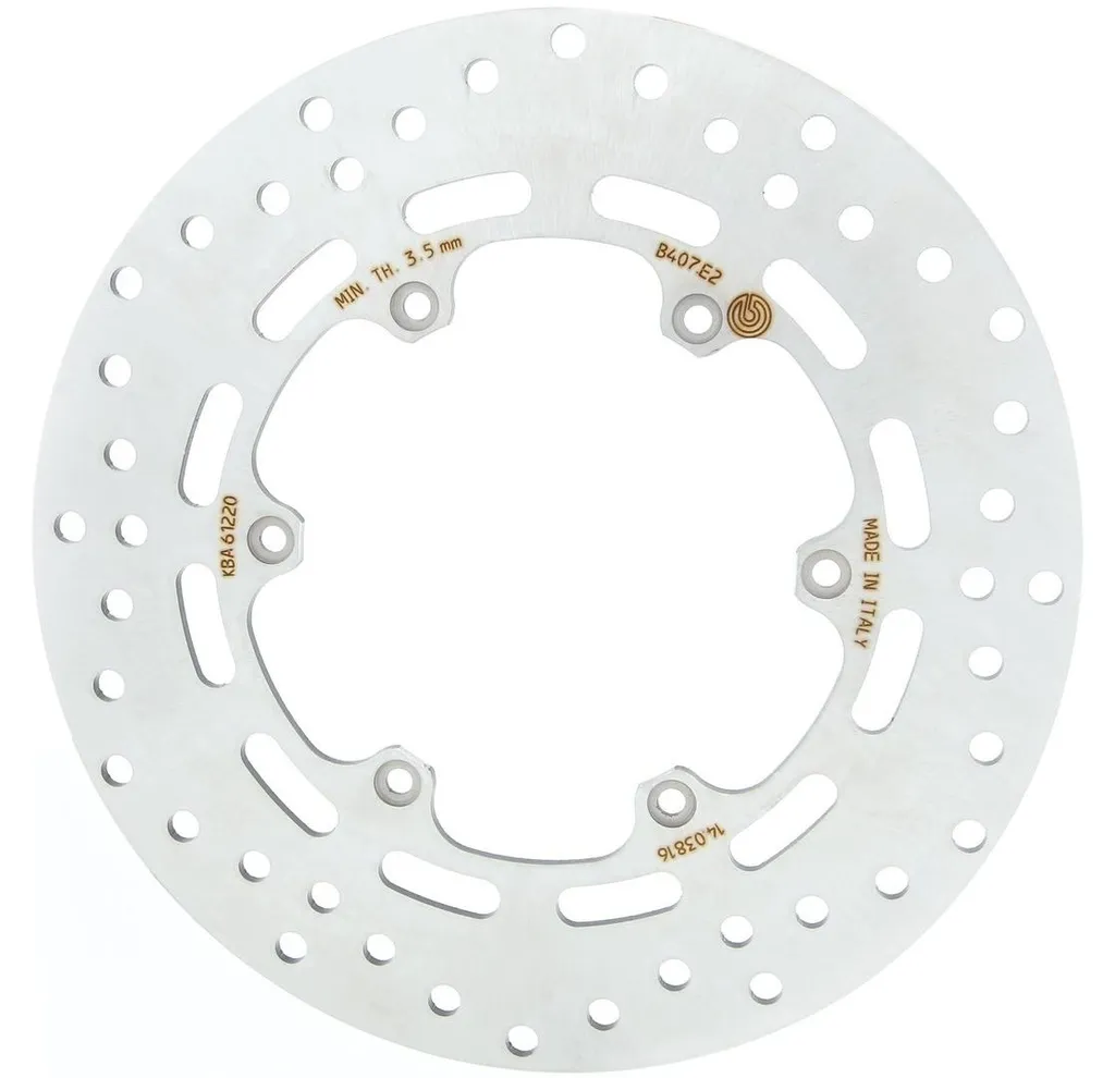 Disque de frein Brembo 68B407E2 Série Oro fixe pour moto performance