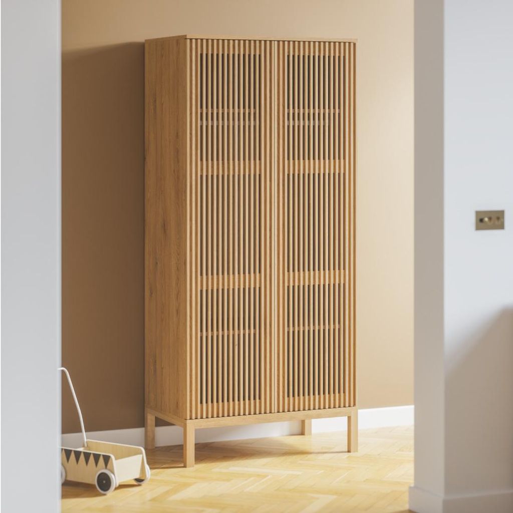 Petite Amélie Kleiderschrank Japandi - Natur