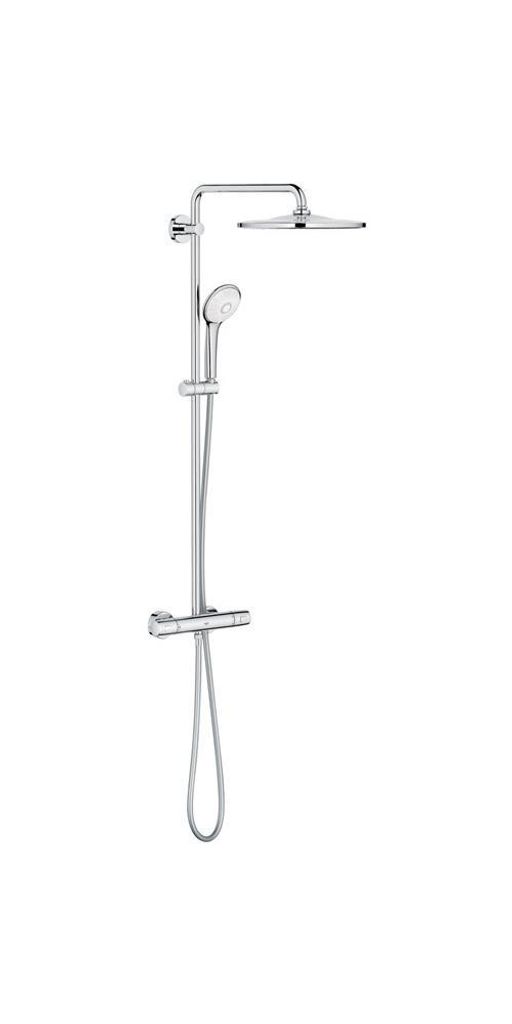 Grohe Duschsystem Euphoria 310 AP-Thermostat, schwenkb. Arm 45cm, chrom