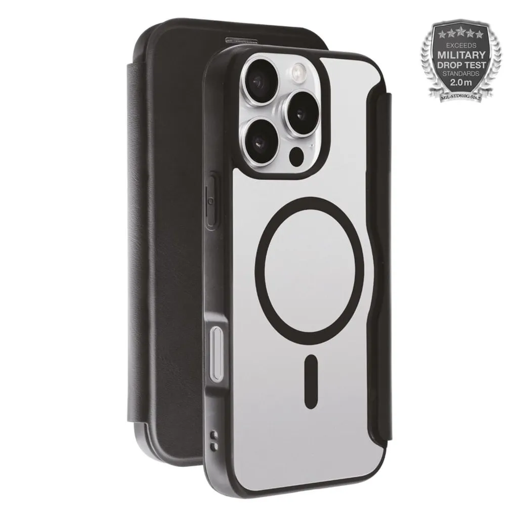Protection iPhone 16 Pro Max Noir pour Recharge Induction ViVanco MAG