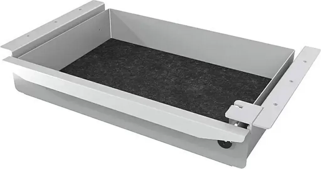 Cassetto Sottobanco in Alluminio 270x400x75 mm - Organizer Professionale
