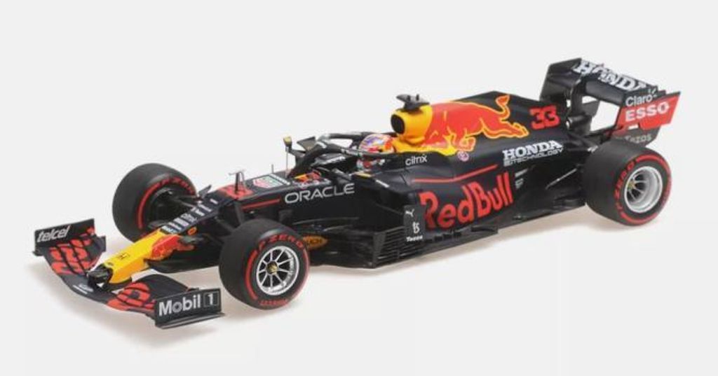 Minichamps 1:43 RED BULL RACING HONDA RB16B - MAX VERSTAPPEN - WINNER DUTCH GP