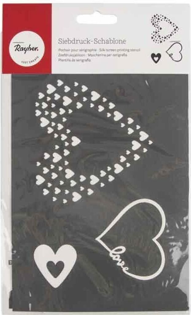 Rayher Hobby GmbH Schablone Love A5 Sonstige Sonstige