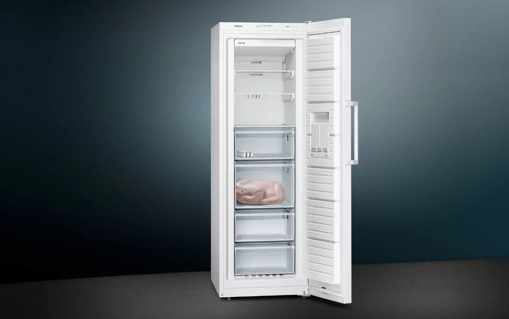 Siemens Gefrierschrank 176 x 60 cm weiß iQ300 GS33NVWEP Produktbild 17