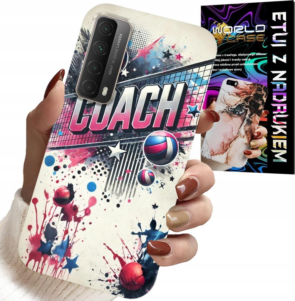 Hülle Für Huawei P Smart 2021 - Retina Coach Mesh Case, Rückseite