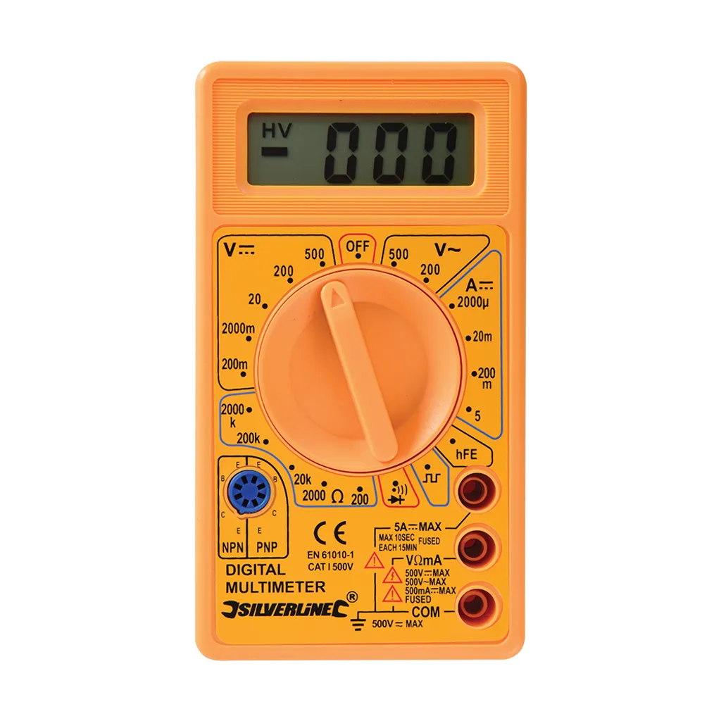 Multimètre numérique pour dépanner vos pannes électriques AC et DC - 7