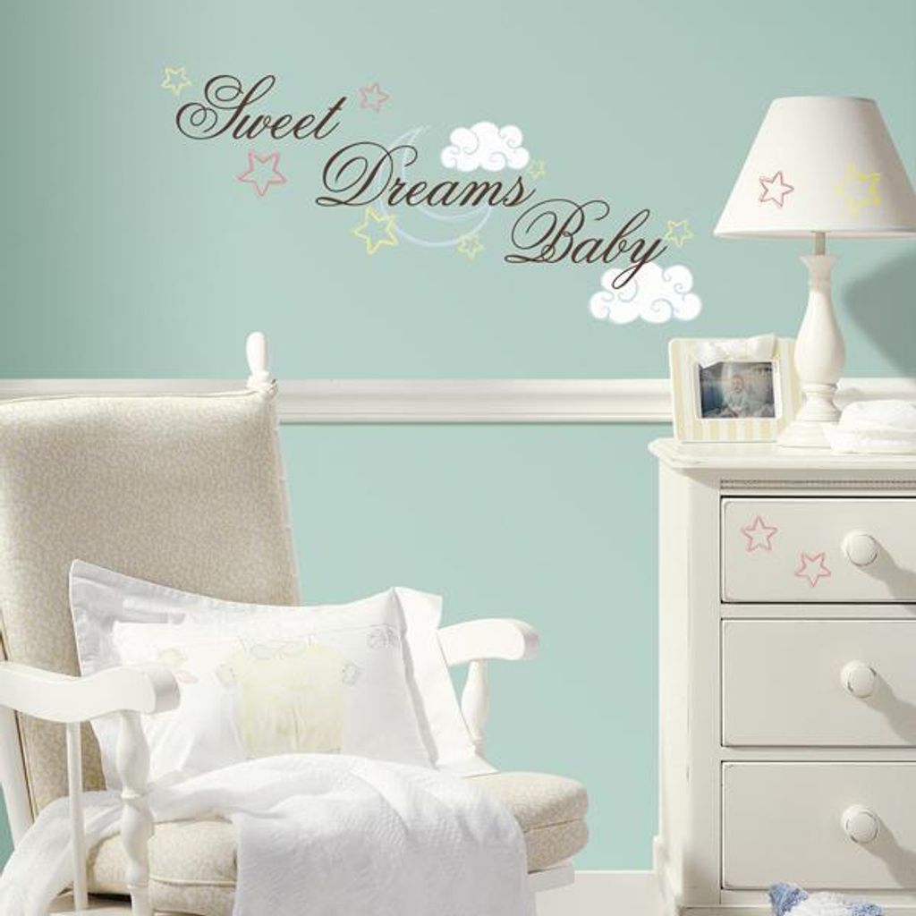 RoomMates - Sweet Dreams Baby - Wandtattoo Wandsticker Wandaufkleber Wandbilder