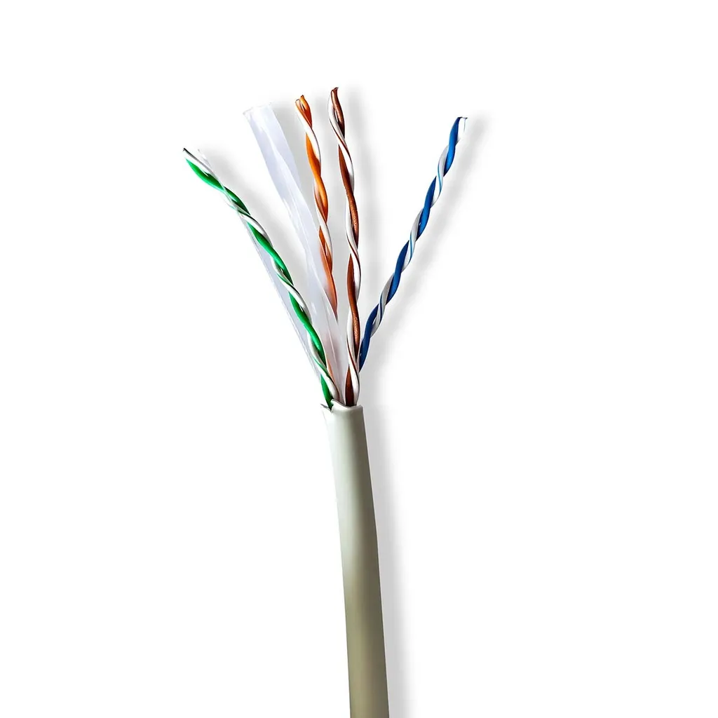 Câble CAT6 multibrin LSZH en cuivre pur 305m - Haute qualité de signal