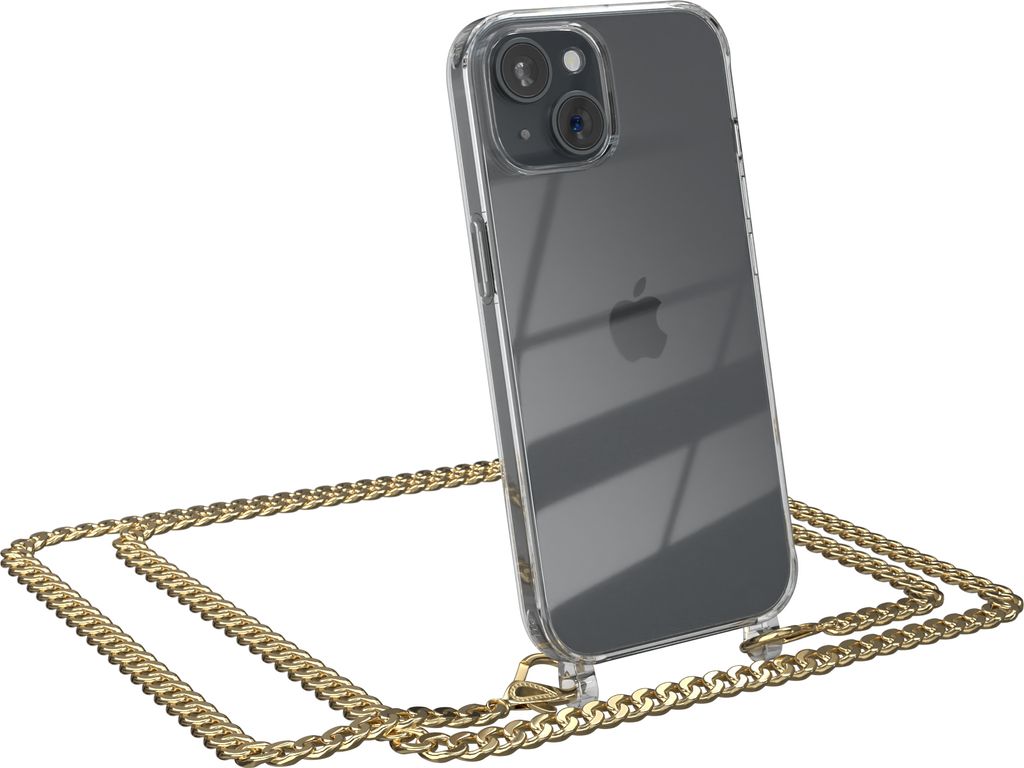 EAZY CASE Metall Handykette für Apple iPhone 15, Handyhülle Produktbild 