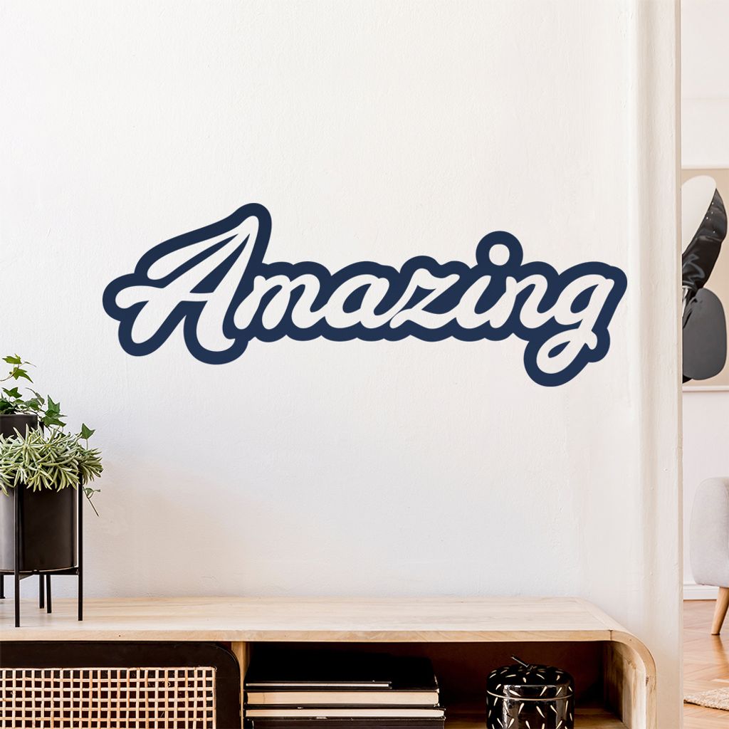 Amazing unglaublich Wandtattoo Wandaufkleber Wall Sticker - Dekoration, Küche, Wohnzimmer, Schlafzimmer, Badezimmer