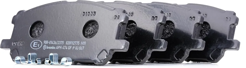 Sécurité de freinage pour RX U3 : Plaquettes Brembo P 83 067 certifiées