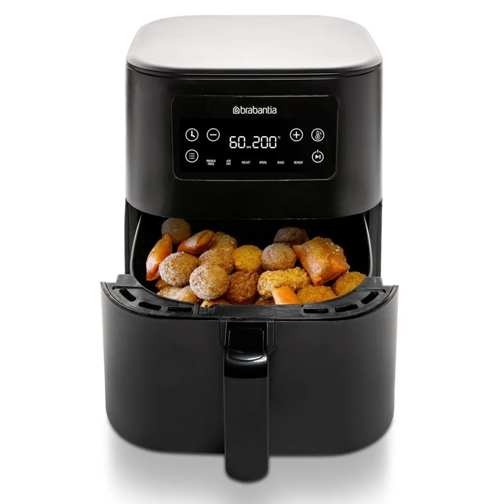 Friteuse à air chaud familiale 5,7L - Brabantia pour repas sains