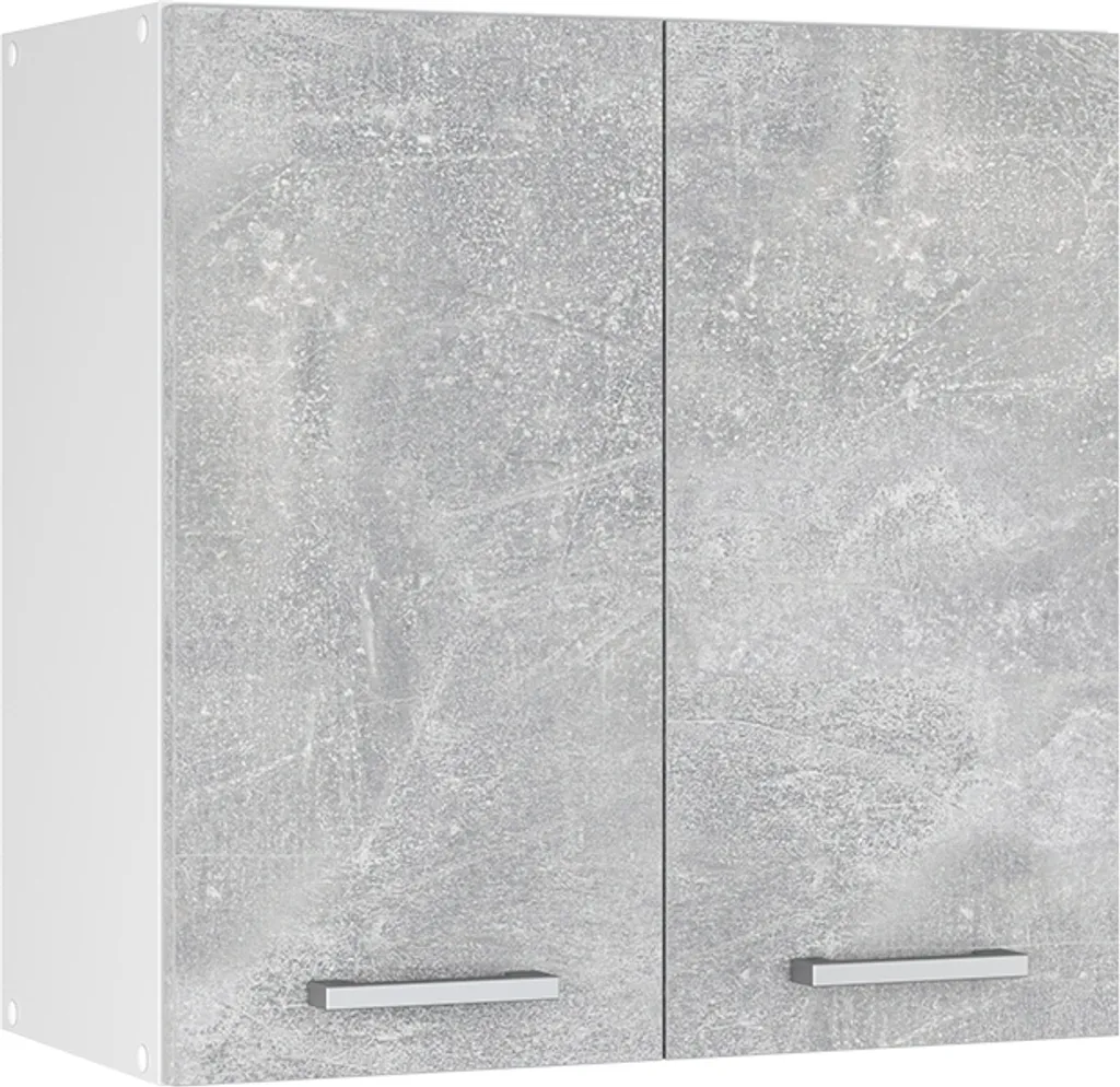 Pensile Cucina 60 cm Vicco R-Line Cemento e Bianco | Arredo Modulare
