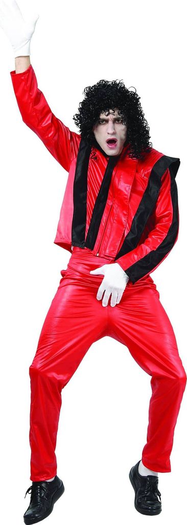 Popstar-Kostüm für Herren rot L Produktbild 