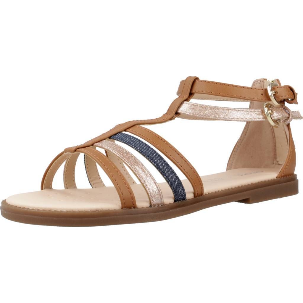 GEOX S.KARLY, Sandalen in Braun für Kinder, Größe 41