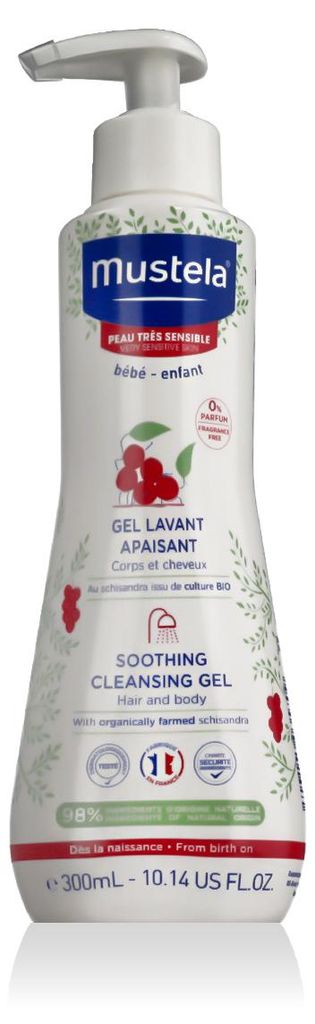 Mustela Gel Nettoyant Apaisant Cheveux et Corps Image du produit 