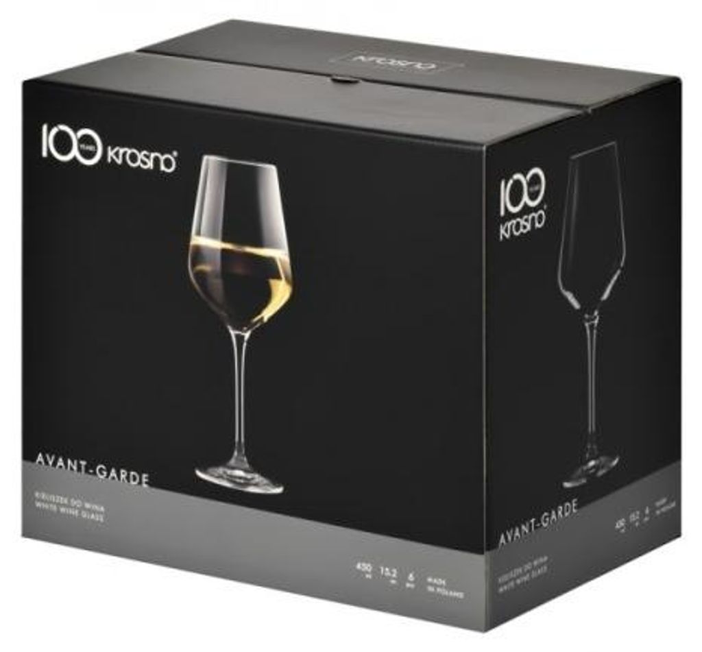 Komplet 6 kieliszków do wina białego Avant-Garde 390 ml Zdjęcie produktu 