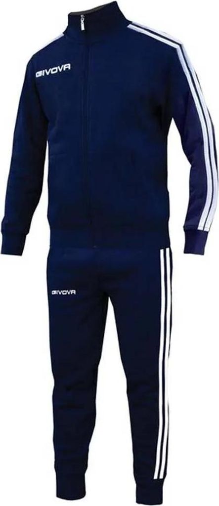 Givova Academy Baumwolle Terry Trainingsanzug Blau 6-8 Years Jungen Blau 6-8 Years